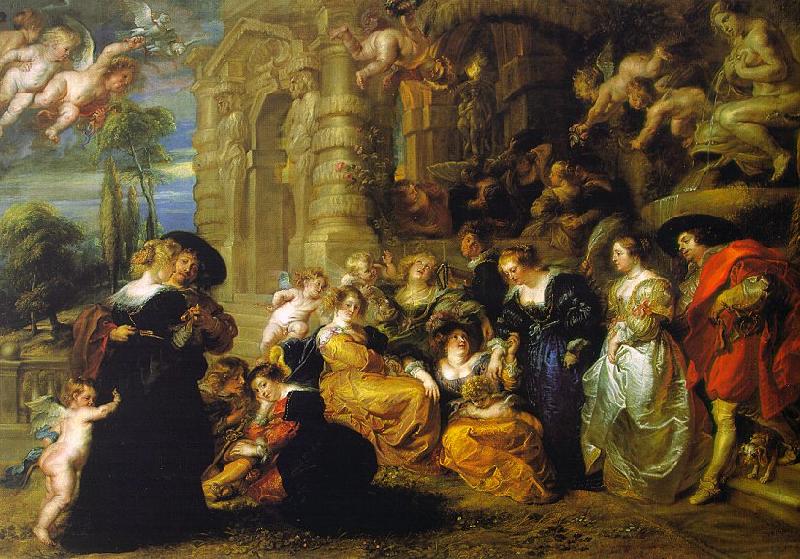Peter Paul Rubens The Garden of Love oil painting image